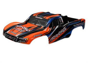 Traxxas - TRX5850X - Body, Slash® 4X4, orange (painted, decals applied)