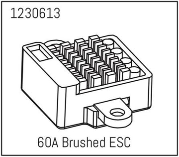 Absima - 1230613 - 60A Crawler brushed ESC