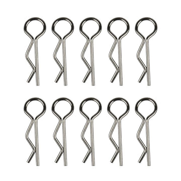Karosseri Clips (Silver) - 10 stk