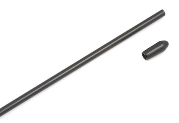 Antenna Tube with Cap, black