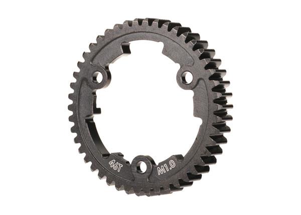 Traxxas - TRX6442 - 46T Spur gear, (machined, hardened steel) (wide face, 1.0 metric pitch)