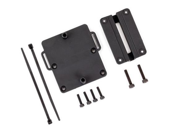 Traxxas - TRX6563 - Mount, telemetry expander (attaches to chassis brace (T-Bar))