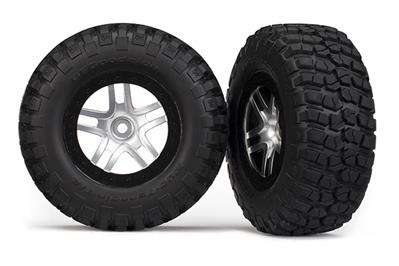 Traxxas - TRX6873 - BFGoodrich® dæk på Short Course fælge med 12 mm hex - 2 stk
