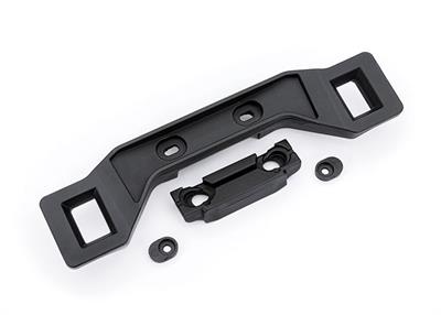 Traxxas - TRX6976 - Body mount, front/ adapter, front/ inserts (2) (for clipless body mounting)