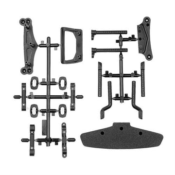 Team Associated - AE72205 - DC10 Arm Mounts, Body Mounts, and Bumper Mounts