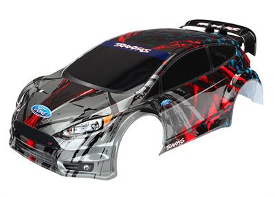 Traxxas - TRX7416 - Body, Ford Fiesta® ST Rally (painted, decals applied)