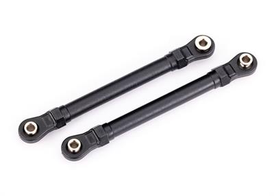 Traxxas - TRX7439 - Toe links, front (molded composite) (2)/ hollow balls (4) (77mm center to center)