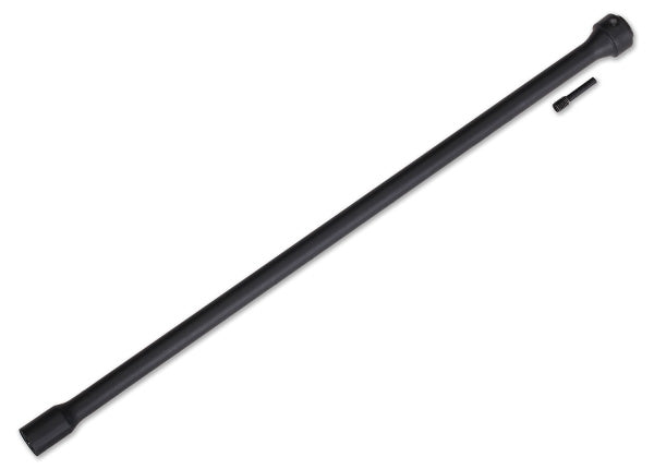 Traxxas - TRX7455 - Driveshaft, center, plastic (black)/ screw pin