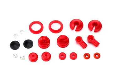Latrax - TRX7662 - Rebuild kit, oil-filled shocks (o-ring, bladder, piston, shaft guide, E-clips, shock cap, shock rod end) renews 2 shocks