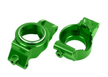 Traxxas - TRX7832G - Caster blocks (c-hubs) 6061-T6 Grøn alumnium - Højre og venstre