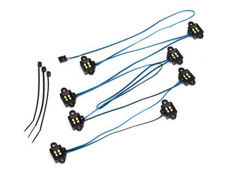 Traxxas - TRX8026X - LED Crawler lyssæt til TRX-4®/TRX-6™ (Du behøver TRX8028 og TRX8018, TRX8072 eller TRX8080 Inder skærme)