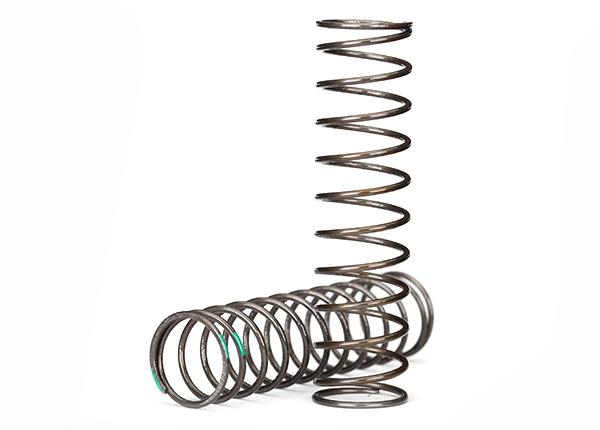 Traxxas - TRX8040 - Springs, shock (natural finish) (GTS) (0.54 rate, green stripe) (2)