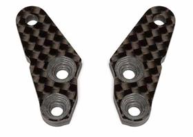 FT RC8B4 Steering Block Arms, +2 deg., graphite
