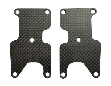 RC8B3.2 FT Rear Suspension Arm Inserts, carbon fiber 1.2mm