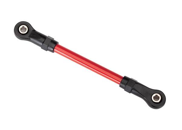 Traxxas - TRX8144R -  Suspension link, front upper, 5x68mm (1) (red powder coated steel) (assembled with hollow balls) (for use with #8140R TRX-4® Lon