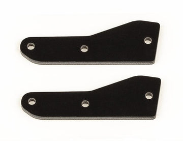RC8B4 FT Front Upper Suspension Arm Inserts, G10, 2.0 mm