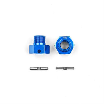 Team Associated - AE81628 - RC8T4 Ft Wheel Hexes, +4mm