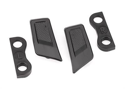 Traxxas - TRX8212 - Hood vents (left & right)/ retainers (left & right) (for clipless body mounting) (attaches to #8213 series bodies)