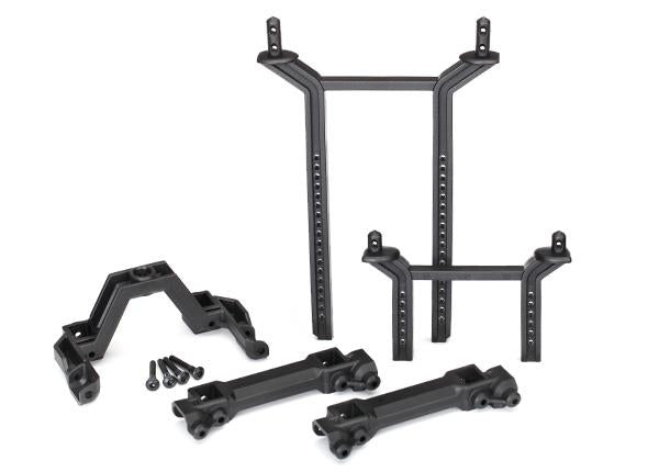 Traxxas - TRX8215 - Body mounts and posts, front and rear (complete set)