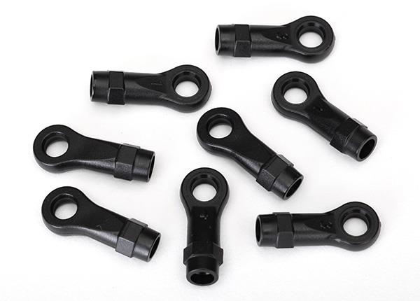 Traxxas - TRX8277 - Rod ends, angled 10-degrees (8)