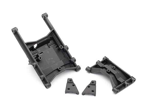 Traxxas - TRX8830  - Suspension mount, rear, TRX-6™ (1)/ chassis crossmember, rear (1)/ suspension link mounts (left & right)