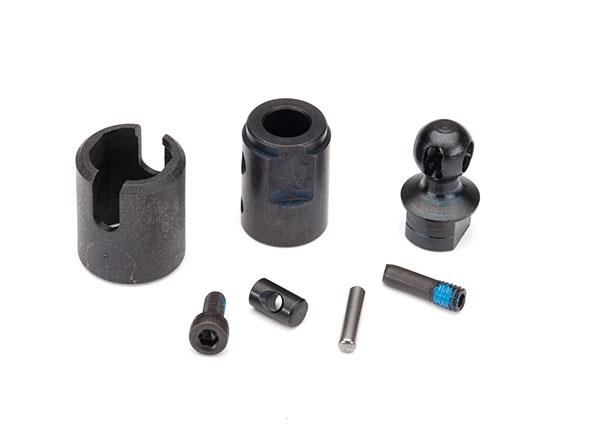 Traxxas - TRX8849 - Output drive, transmission or differential (pin retainer (1)/ drive cup (1)/ drive ball (1)/ center ball (1)/ drive pin (1)/ 3x1