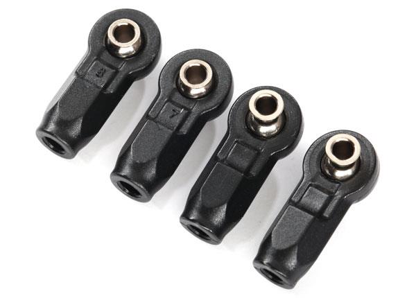 Traxxas - TRX8958 - Rod ends (4) (assembled with steel pivot balls) (replacement ends for #8547A, 8547R, 8547X, 8948A, 8948G, 8948R, 8948X, 8997A, 8