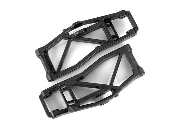 Traxxas - TRX8999 - Suspension arms, lower, black (left and right, front or rear) (2) (for use with #8995 WideMaxx™ suspension kit)