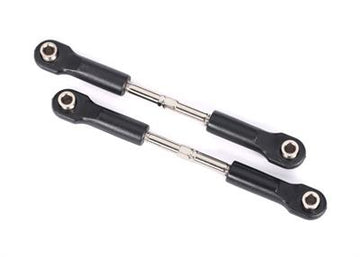 Turnbuckles, camber link, 91mm (80mm center to center) (assembled with rod ends and hollow balls) (2)