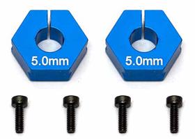 FT Clamping Wheel Hexes, 5.0 mm offset