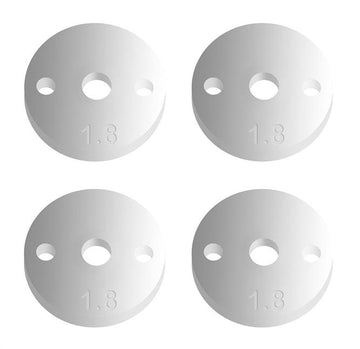 FT 12mm Pistons V2, 2x1.8 mm, flat