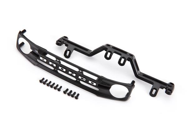 Traxxas - TRX9220 - Grille, Ford Bronco (2021)/ grille mount/ 2.6x8 BCS (8)/ 3x8 BCS (4)/ 1.6x7 BCS (self-tapping) (4) (fits #9211 body)
