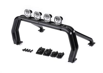 Traxxas - TRX9262R - Roll bar (black)/ mounts (front (2), rear (left & right))/ 2.6x12mm BCS (self-tapping) (4) (fits #9212 or 9230 series bodies)