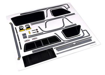 Decal sheet, Chevrolet K10 Truck (1979)