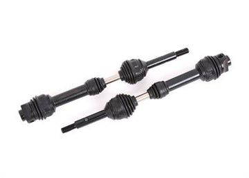 Driveshafts, rear, steel-spline constant-velocity (complete assembly) (2)