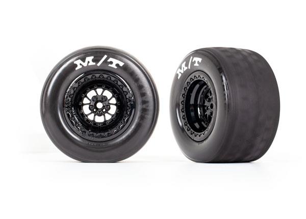Traxxas - TRX9475 - Drag dæk limet på bagfælge - 2 stk