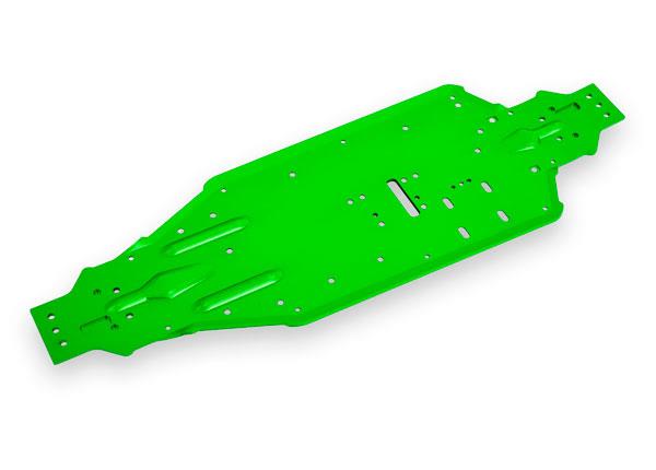 Traxxas - TRX9522G - Chassis, aluminum (green-anodized)