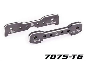 Tie bars, front, 7075-T6 aluminum (dark titanium-anodized) (fits Sledge®)