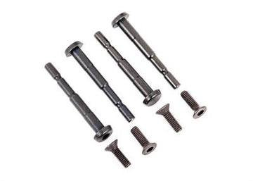 Traxxas - TRX9663 - Shock pins, hardened steel (front (2), rear (2))/ 3x8mm BCS (4)