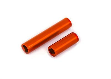 Driveshafts, center, female, 6061-T6 aluminum (orange-anodized) (front & rear) (for use with #9751 metal center driveshafts)