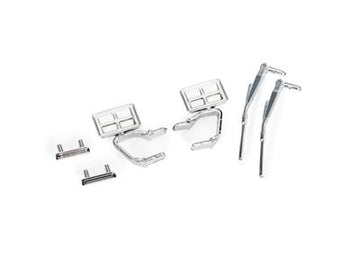 Door handles (left & right)/ mirrors, side (left & right)/ windshield wipers (fits #9812 body)