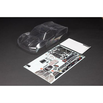 Arrma - ARA-1581 - 1/10 Clear Body with Decals: FURY 2WD