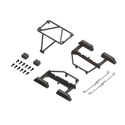 Arrma - ARA320821 - Desert Truck Body Roll Cage Set Black: GROM