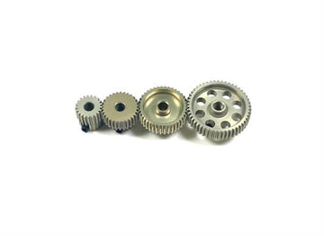 34T Motortandhjul i 64 Pitch - 3mm aksel