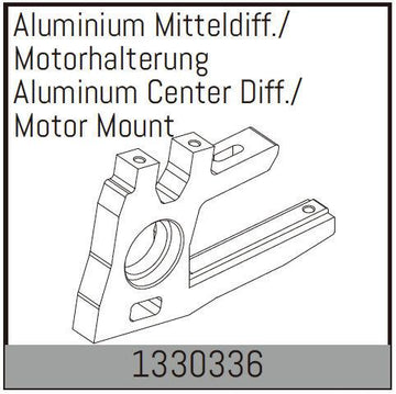 Absima - 1330336 - Aluminum Center Diff./Motor Mount