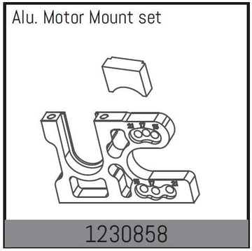 Absima - 1230858 - Motorholder i alu. til ADB1.4