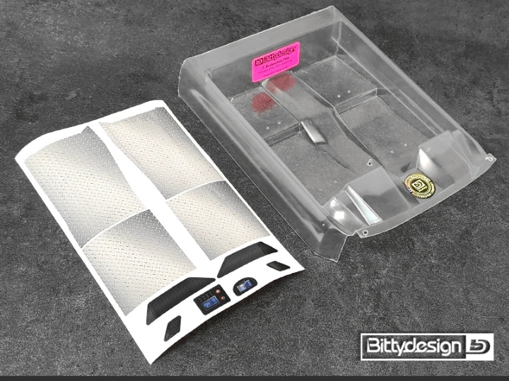 Bittydesign BDCR-RR-DC Cockpit Klar Pre-Cut til RR-Baja/Ultra | RC Kongen