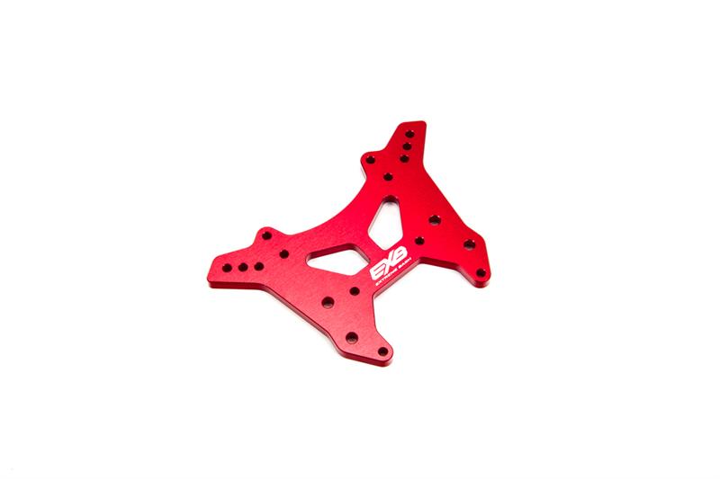 Arrma - ARA320577 - FRONT SHOCK TOWER CNC 7075 T6 ALUMINUM L (RED)
