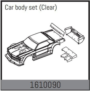 Clear body set (clear)