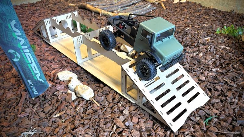 Crawler forhindringer \"Plank Brdige\" til 1/24 og 1/18 Crawler (21 pieces)